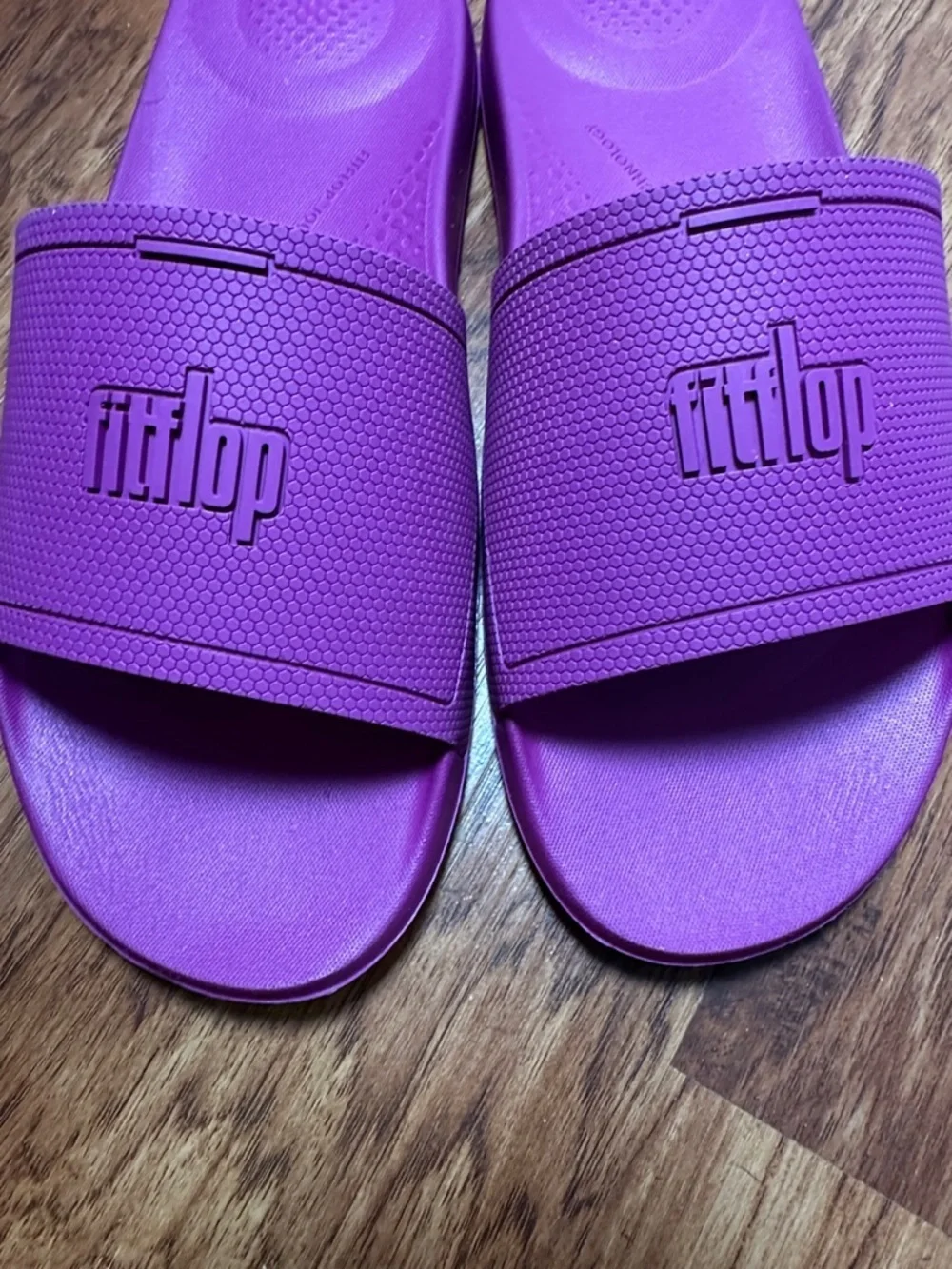 FitFlop Iqushion House Slide Sandals Miami Violet EU 43 Women’s 11/12 NWOT